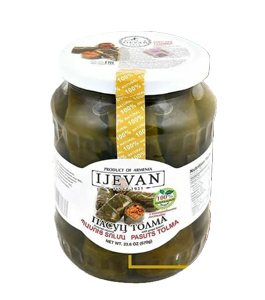 Plněné vinné listy 670g